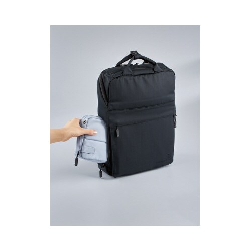 スタンドバック<THIRD FIELD>黒 12L