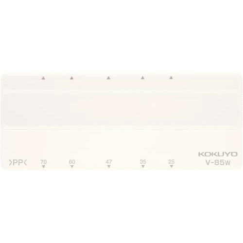 フォルダー用見出しビニラベル85mm緑100片入