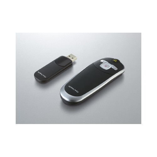 レーザーポインターforPC パワポ機能付シルバー