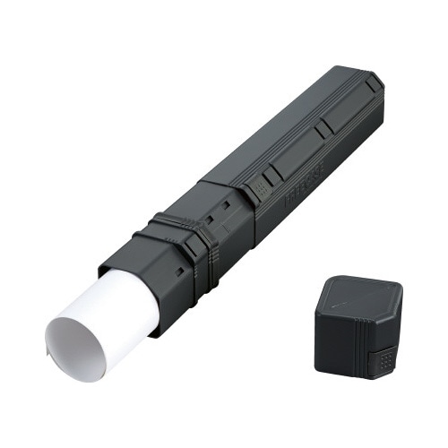 フリーケース スライド式樹脂筒 ダークグレー