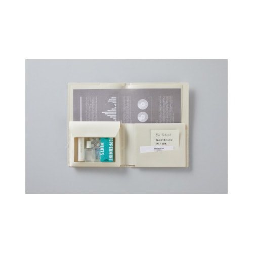 ドキュメントF ビズラック A42つ折り オフ白