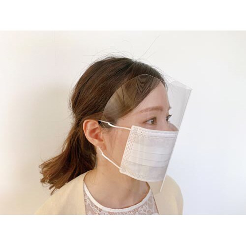 フェイスシールド マスク装着 UVカット10枚入