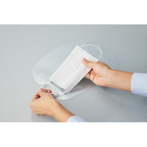 フェイスシールドメガネ・マスク兼用UV 10枚入