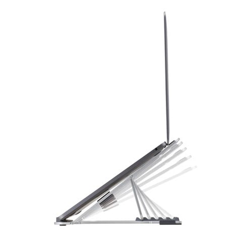 ノートパソコンスタンド シルバー