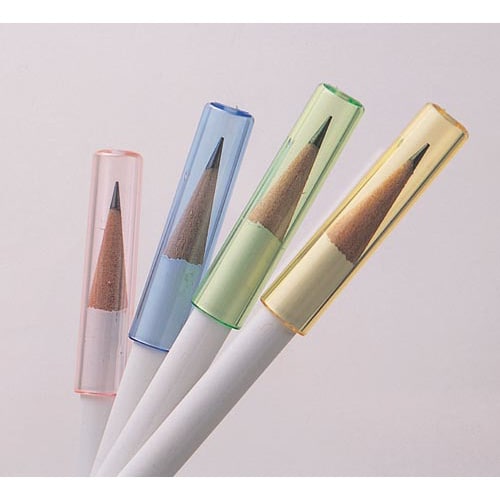 鉛筆キャップ 4色12個入