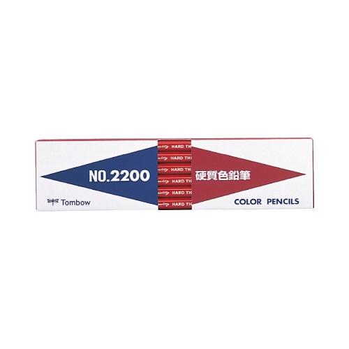 硬質色鉛筆 赤