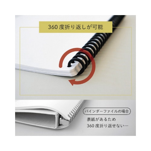 ルーズリング 10mm 50本入 ブラック