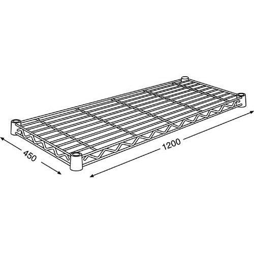 エレクター ワイヤーシェルフ 棚板｜カウネット