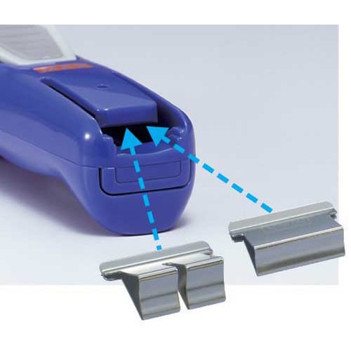 デュアルクリップ 40・55枚 ブルー 50個