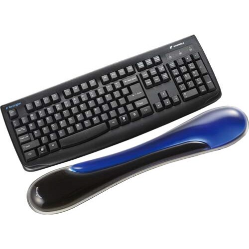 キーボード用リストレスト GEL Wave ブルー