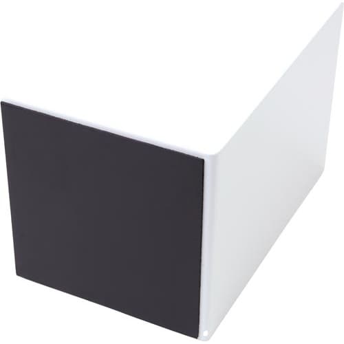 ブックエンド マグネット付 L型 大 1枚 黒