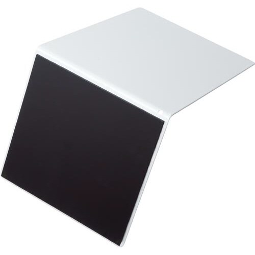 ブックエンド マグネット付 L型 大 1枚 白