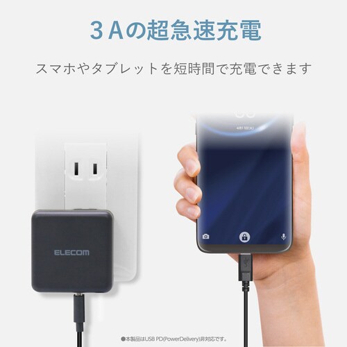 タイプC 1.0m ブラック