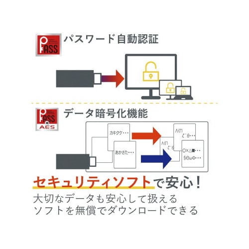 USBメモリー/データ復旧/16GB/ブラック
