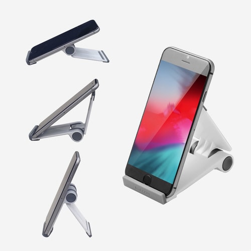 スマホスタンド コンパクトタイプ ホワイト