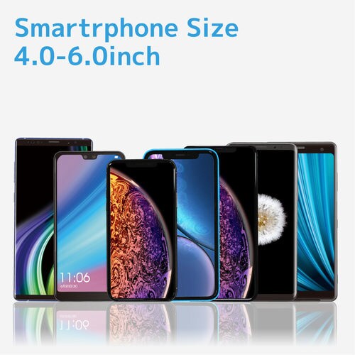 スマホスタンド コンパクトタイプ ホワイト