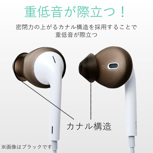 EarPods用カバー カナル式 クリア