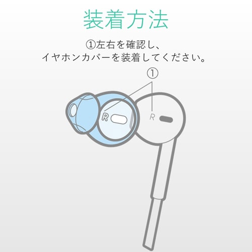 EarPods用カバー カナル式 クリア