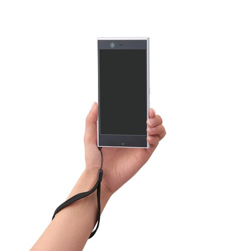 ストラップ 伸縮素材 13cm ブラック