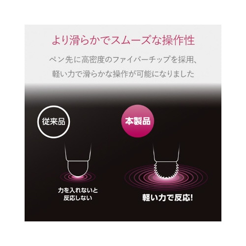 スマホ/タブレット タッチペン 交換 2個 超感度