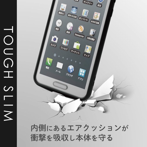 カバー TOUGH SLIM 高硬度 クリア