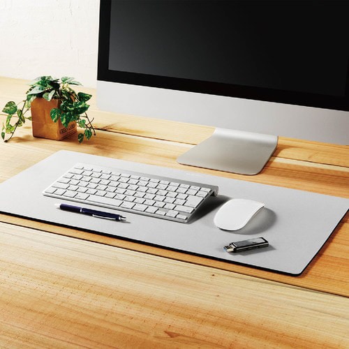 超大判マウスパッド グレー