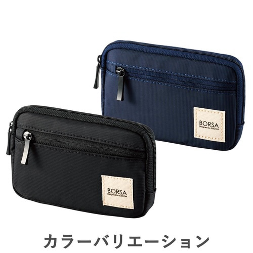Sサイズ ガジェットポーチ 薄型/軽量 黒