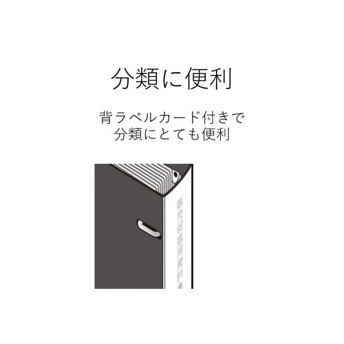 ケース付きバインダータイプ 36枚 両面収納 透明