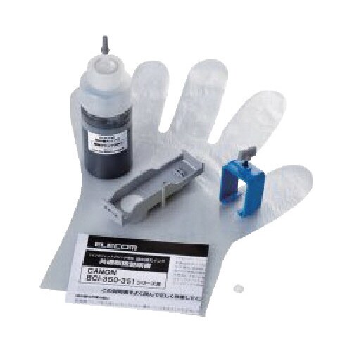 5回分 ブラック BCI−350対応/顔料