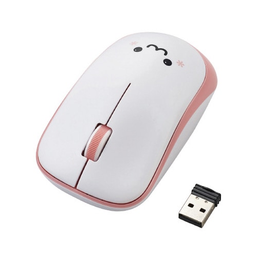 無線マウス 3ボタン ピンク