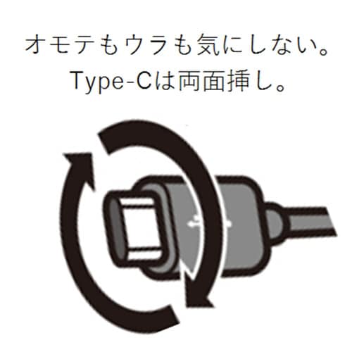 Type−C変換アダプタ Aメス−Cオス