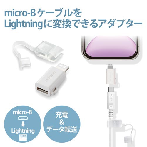 Lightning変換アダプタ