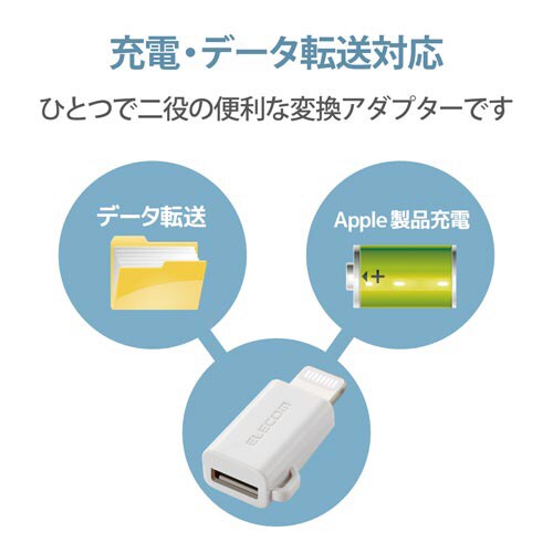 Lightning変換アダプタ