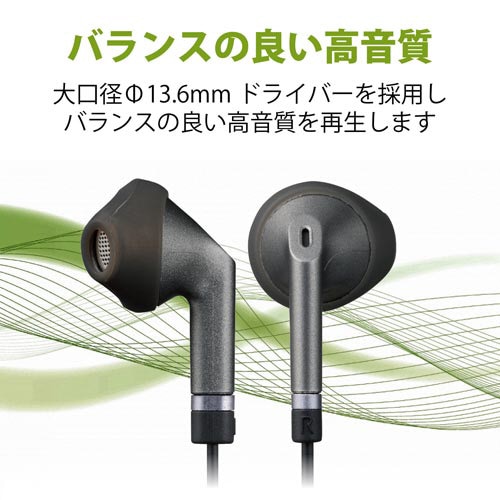 セミオープンイヤホン/FS10I/高耐久/ブラック