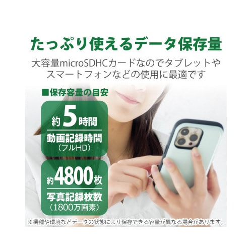 microSDHCカード/データ復旧付/32GB