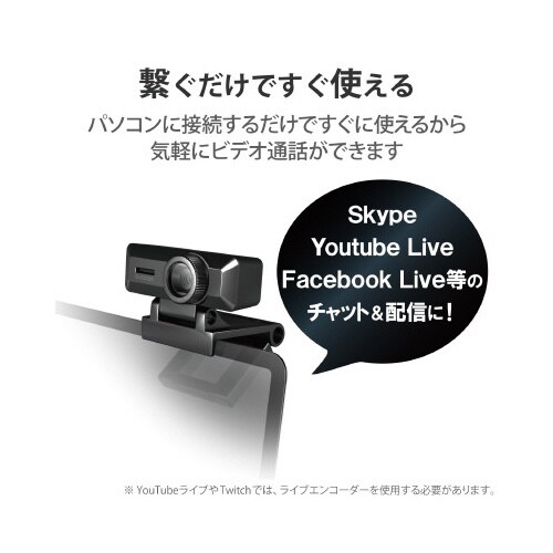 WEBカメラ 高精細ガラスレンズ 500万画素