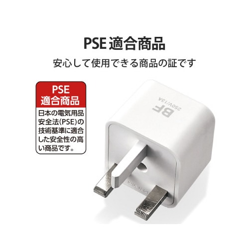 海外用変換プラグ BFタイプ