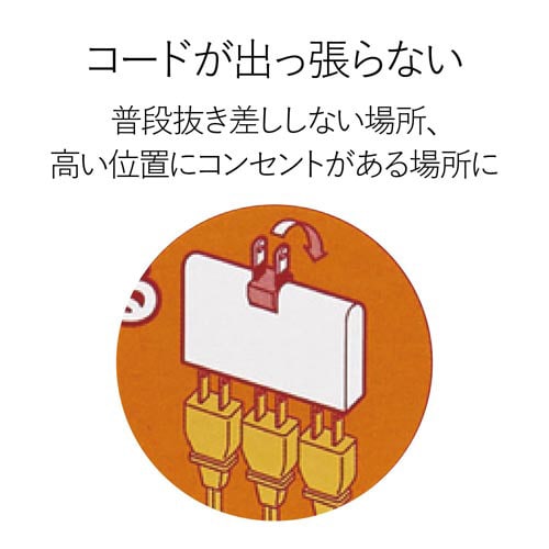 アンダータップ 3個口 ホワイト