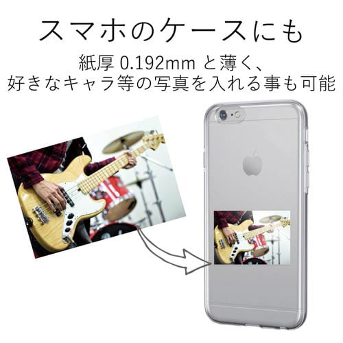 デジ得用紙 貼れる写真紙 L判 10枚