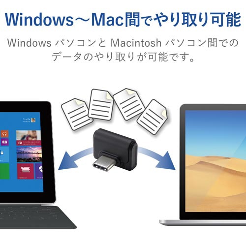 TypeCメモリ 3.1 Gen1 16GB BK