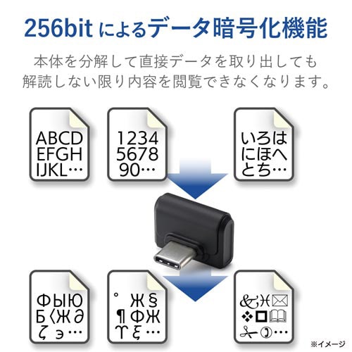 TypeCメモリ 3.1 Gen1 16GB BK