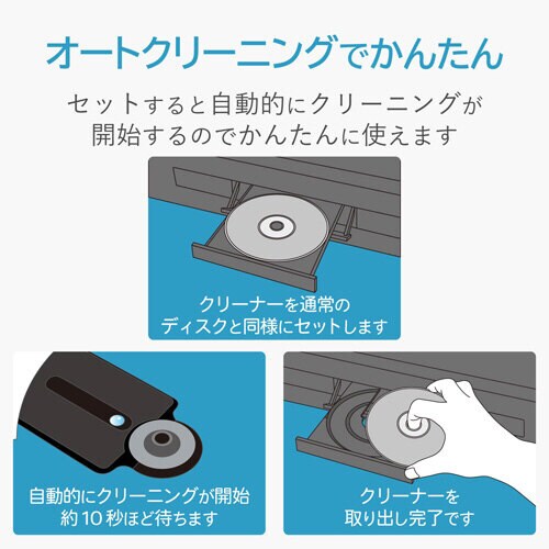 Blu−ray・マルチレンズクリーナー/乾式