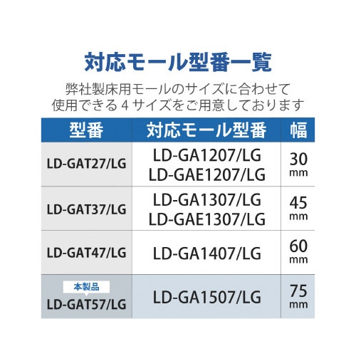 LD−GAシリーズ用接続ユニットT型分岐・グレー