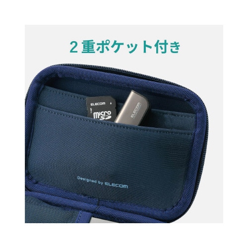 ポータブルハードディスクケース/Sサイズ/ブラック