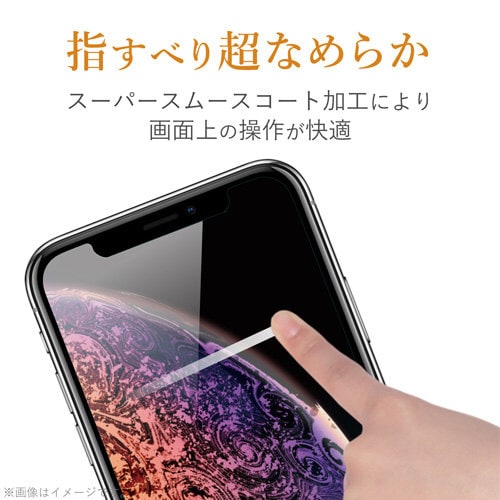 ガラスコート/スムースタッチ/指紋防止/高光沢