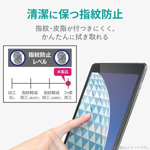 iPadAir用防指紋フィルム 反射防止