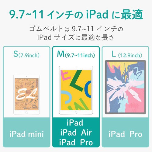 アップルペンシル用ケース iPad用 BK