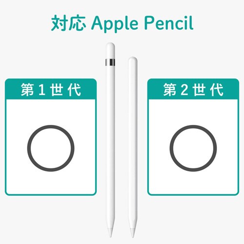 アップルペンシル用メタルクリップ シルバー
