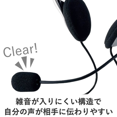 小型USBヘッドセット 1.8m