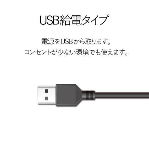 コンパクトスピーカー 4W USB電源 ホワイト